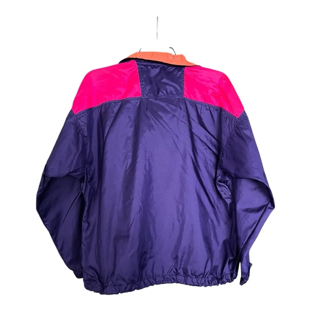Vintage Columbia 90s Colorblock Y2K Retro Outdoor Streetwear Windbreaker Medium - Picture 2 of 14